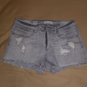Rewash High Rise Jean Shorts